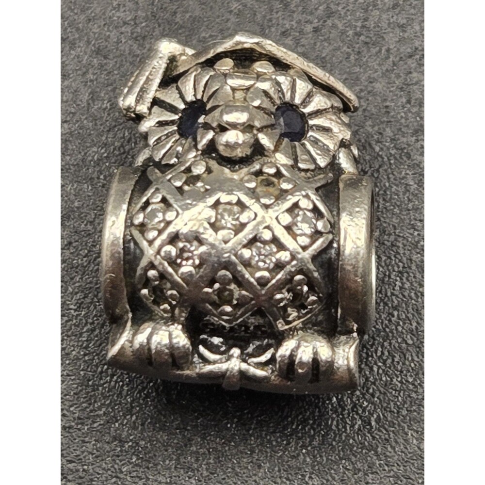 AUTHENTIC PANDORA GRADUATE OWL CHARM  791502NSB